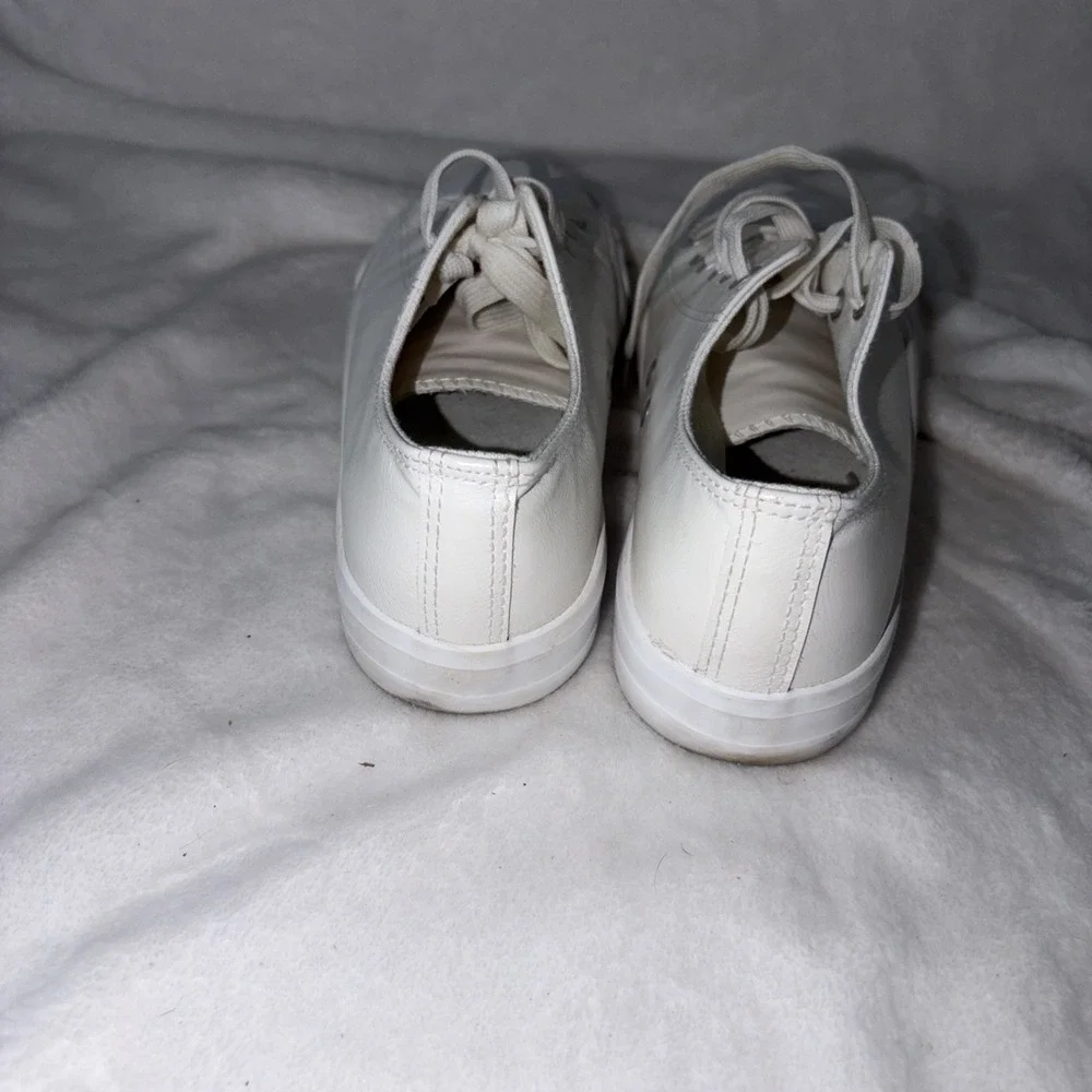 Low Top Women's PU Fashion Shoes Size 9 M, White Casual Walk Sneakers Retro‎ Y2K